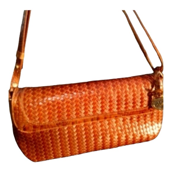 Brahmin Brown Leather Barrel Bag - Picture 2 of 12